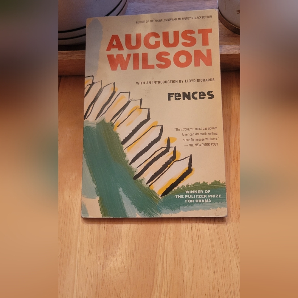 FENCES book paperback